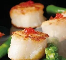 Caviar Fresh Bamboo Shoots Pan-Fried Australian Scallop