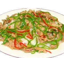 Bell Pepper and Pork Stir-fry Rice Bowl