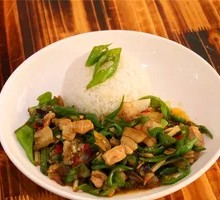Stir-Fried Pork with Rice