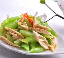 Celery with Tofu Skin