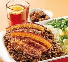 Preserved Vegetable Braised Pork Rice