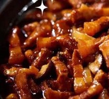 King Mushroom Braised Pork Rice