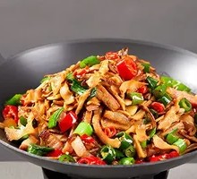 Spicy Sichuan Dried Bamboo Shoots with Preserved Pork