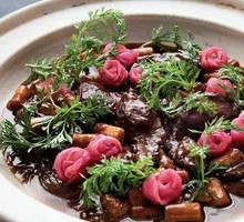 Truffle Sauce Braised Abalone with Iron Rod Chinese Yam