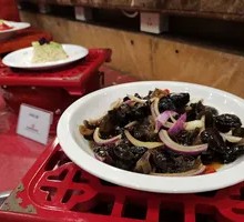 Cold-mixed black fungus