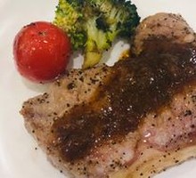 Ribeye Steak with Pepper Sauce