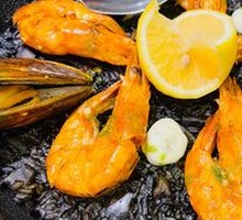 Squid Ink Seafood Rice