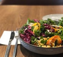 Mango Kale Nut Salad