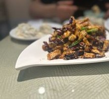 Spicy Sweet Sour Bitter Numbing Eggplant