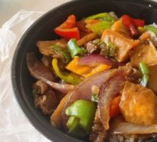 Beef and Potato Rice Bowl