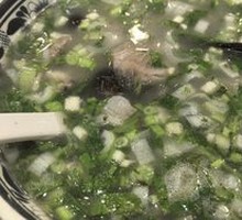Mutton Soup with Steamed Bread