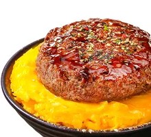 Japanese Soft Egg Meatball Rice