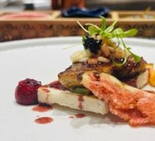 Pan-Seared Foie Gras with Raspberry Sauce