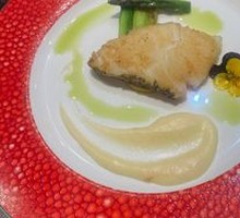 Deep-sea Cod with Sichuan Pepper and Green Pea Puree