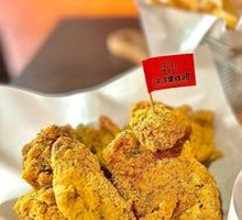 Cheesy Fried Chicken