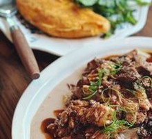 Slow-Cooked Malay Beef Cutlet with Taro Puree