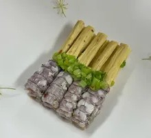 Fresh Tofu Skin with Shrimp