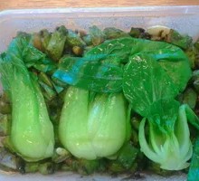 Olive and Meat Floss with Green Beans Rice