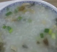 Century Egg and Pork Porridge