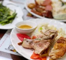 Premium Salt-Baked Chicken Leg Rice