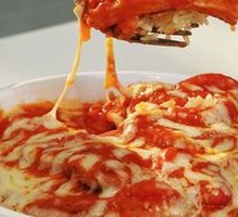 Fresh Tomato Cheese Baked Pork Chop Rice