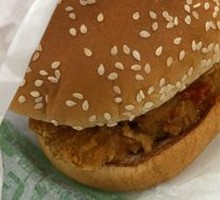 Double Crispy Chicken Burger
