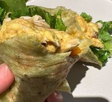 Curry Chicken Falafel Roll