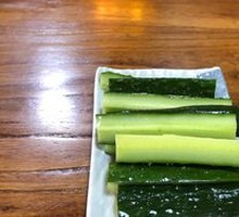 Crisp Cucumber Strips