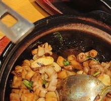 Stir-fried Crispy Blood Sausage