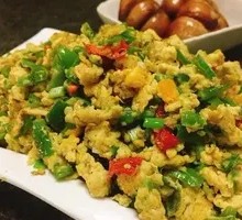 Shandong Chili and Egg Stir-Fry