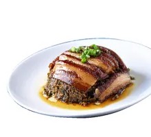 Preserved Vegetable Braised Pork Rice Bowl