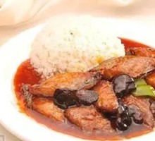 Braised Cutlassfish Rice Bowl