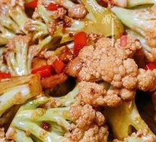 Spicy Cauliflower in Hot Pot