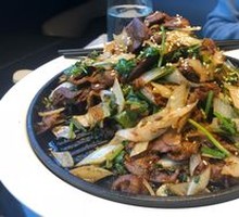 Belle's Grilled Lamb Stir-fry