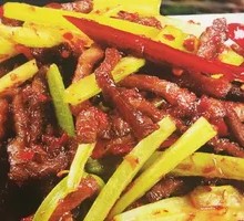 Dry-Fried Donkey Meat