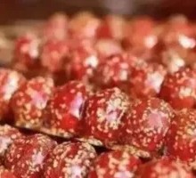 Sesame Hawthorn Candy on a Stick