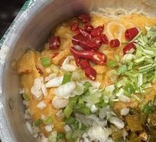 Mountain Potato Mashed with Rice Noodles