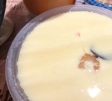 Steamed Egg Custard with Tea