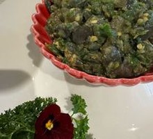 Spicy Pepper and Century Egg Mix