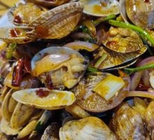 Spicy Stir-Fried Clams