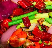 Spicy Stir-Fried Lobster Tails