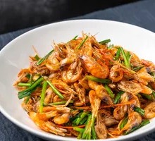 Stir-fried River Shrimp