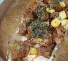 Cheese-Scented Roasted Potato