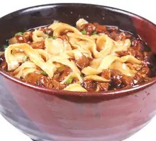 Minced Pork Eggplant Noodles