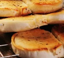 Grilled Steamed Bun Slices