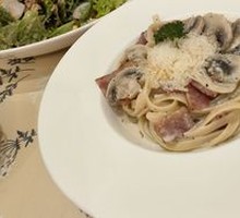 Bacon Cream Pasta