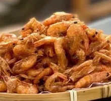 Fried Small River Shrimp