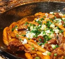 Pork Rib and Green Bean Rolls