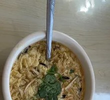 Sour Spicy Egg Soup