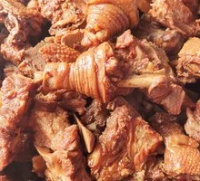 Braised Chicken Bone Platter